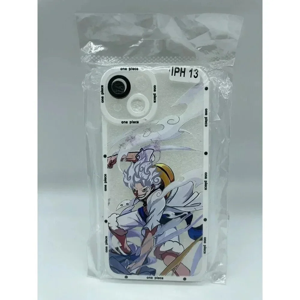 Monkey D. Luffy One Piece Transparent Phone Case for‎ Apple iPhone 13 Clear 6.1